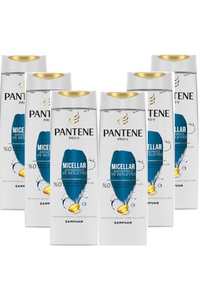 Pantene Micellar Arındırıcı Ve Besleyici Şampuan 400 ml 6 Adet