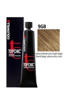 GOLDWELL Topchic Saç Boyası 9gb Sahra Sarısı Ekstra Açık Bej 60 Ml