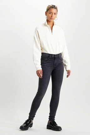Levi's Kadın 720 Yüksek Bel Süper Skinny Kadın Jean Pantolon-Smoked Out 5279701850