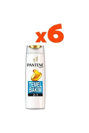 Pantene Temel Bakım 2si1 Arada Şampuan 200 ml X 6 Toplam 1200 ml
