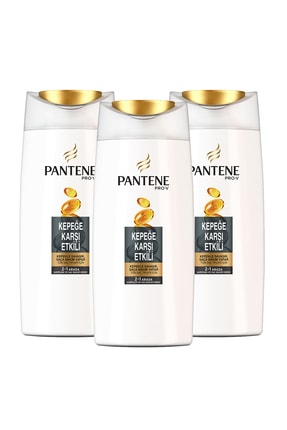 Pantene 2'si 1 Arada Kepeğe Karşı Etkili Şampuan 700 ml X 3 Adet