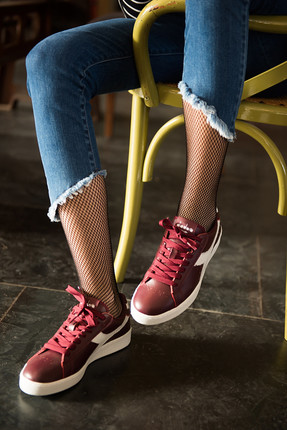 Diadora Game L Low Waxed Mor Unisex Günlük Ayakkabı - 160821-55086