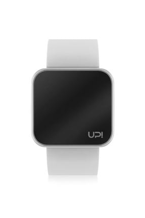 UpWatch Unisex Kol Saati 2UPWS2018530 TOUCH SHINY SILVER AND WHITE STRAP