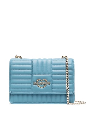 Moschino Marka Logolu Kapitoneli Zincir Askılı Çanta Kadın Çanta Jc4064pp1cla1700