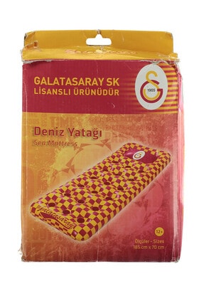 Galatasaray Galatasaray Unisex Sarı Kırmızı Şişme Deniz Yatağı - 1101Y192-U07246