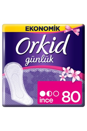 Orkid Yaprak Pamuksu Günlük Ped Deo Fresh Dev Ekonomi Paketi 80 Ped
