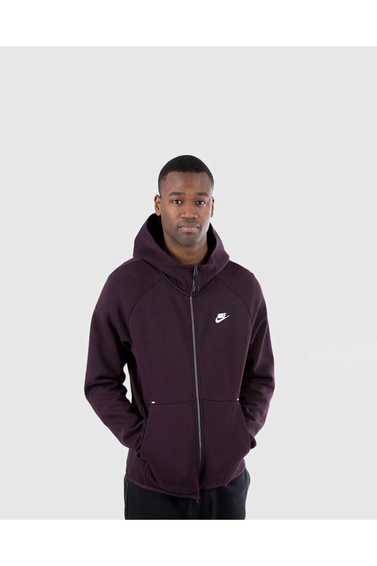 Nike tech shop fleece burgundy ash