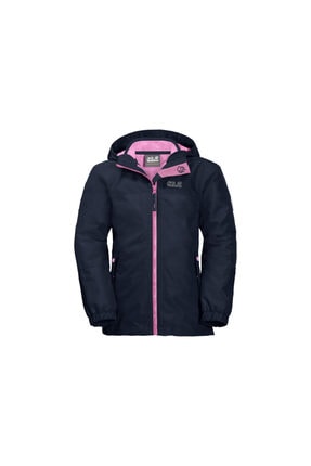 Jack Wolfskin Unisex Çocuk Lacivert Iceland 3in1 Outdoor Montu