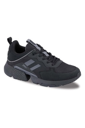 Jump Kadın Comfort Tabanlı Günlük Spor Ayakkabısı - Siyah - Btmz000231-siyah-38