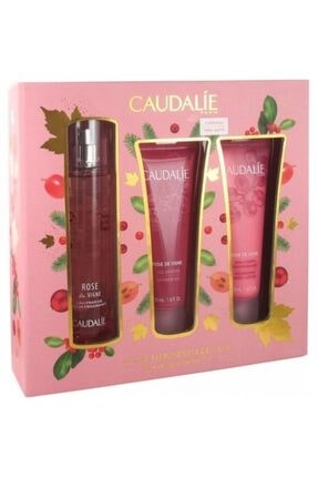 Caudalie Rose De Vigne Set 2020 Gül Aromalı Parfüm 50 Ml + Duş Jeli 50 Ml + Vücut Losyonu 50 Ml