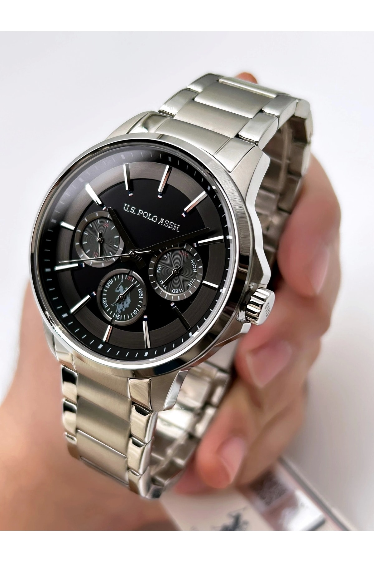 Us polo assn stainless steel watch 2025