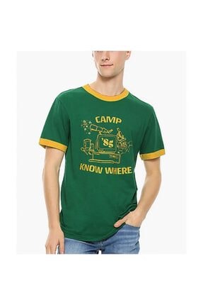 Köstebek Stranger Things - 2019 Dustin Camp Know Here Unisex Tişört