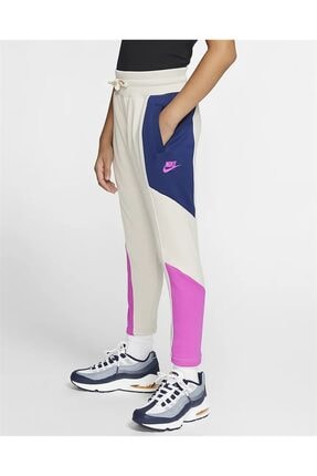 Nike Kız Çocuk Krem Pembe Günlük Outdoor Eşofman Altı Cj7425-104