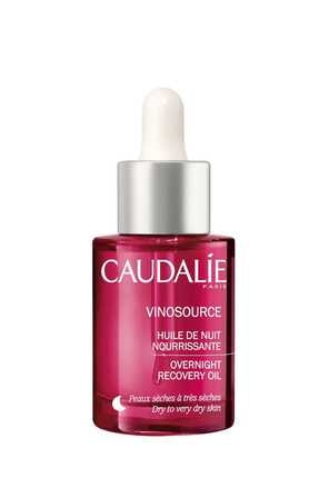 Caudalie Kuru Ve Hassas Ciltleri Onaran Yağ - Vinosource Overnight Recovery Oil 30 ml