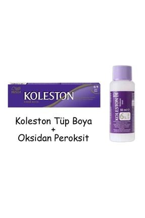 Koleston Tüp Boya 60 Ml - 6.4 Kızıl Bakır + 20 Vol Oksidan Peroksit