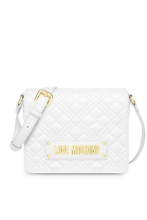 Moschino Marka Logolu Kapitoneli Omuz Çanta Kadın Çanta Jc4010pp1cla0100