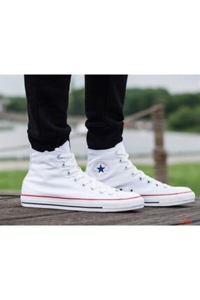 Converse Erkek Beyaz Sneaker M7650c Chuck Taylor All Star Optıcal Whıte Kanvas