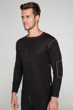 Thermoform Kadın Siyah Active Plus Ribana Destekli Yetişkin Termal İçlik Takım