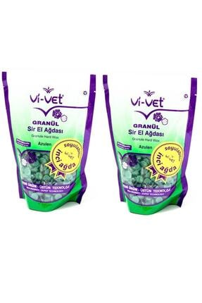 Vi-Vet Vivet Granül Soyulabilir Boncuk Sir Ağda Azulen 250gr 2 Adet