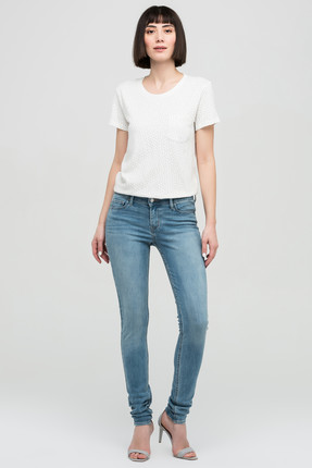 Levi's Kadın 701 Super Siknny Skinny Blue Rhapsody Jean 17780-0028