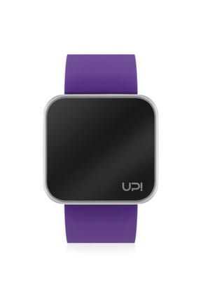 UpWatch Unisex Kol Saati 2UPWS2018529 TOUCH SHINY SILVER AND PURPLE STRAP