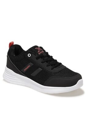 Kinetix Kadın Siyah Tasco Mesh Spor Ayakkabı Ortopedik Comfort System
