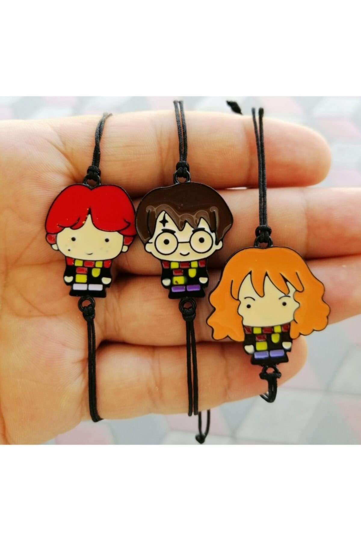 ema Harry Potter Bileklik 3 Lü Set Hediyelik Aksesuar Şık