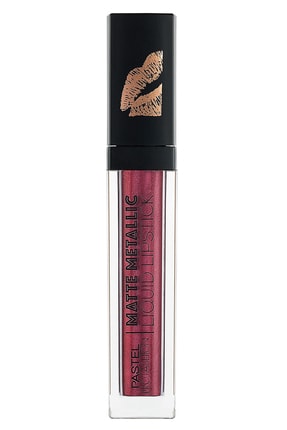Pastel Profashion Matte Metallic Liquid Lipstick No 504 Queen Mat Metalik Likit Ruj
