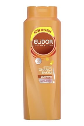 Elidor Anında Onarıcı Bakım Saç Bakım Şampuanı 650 Ml. Onaltılı Set