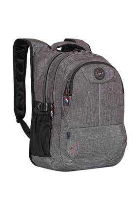 Relaxion Unisex Gri Günlük Seyahat Spor Okul Sırt Çantası Hcrlx2237