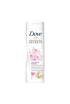 Dove Tüm Ciltler Için Lotus Çiçeği Glowing Ritual Vücut Losyonu 400 Ml