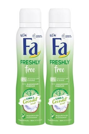 Fa Freshly Free Misket Limonu & Hindistan Cevizi Deosprey X 2 Adet