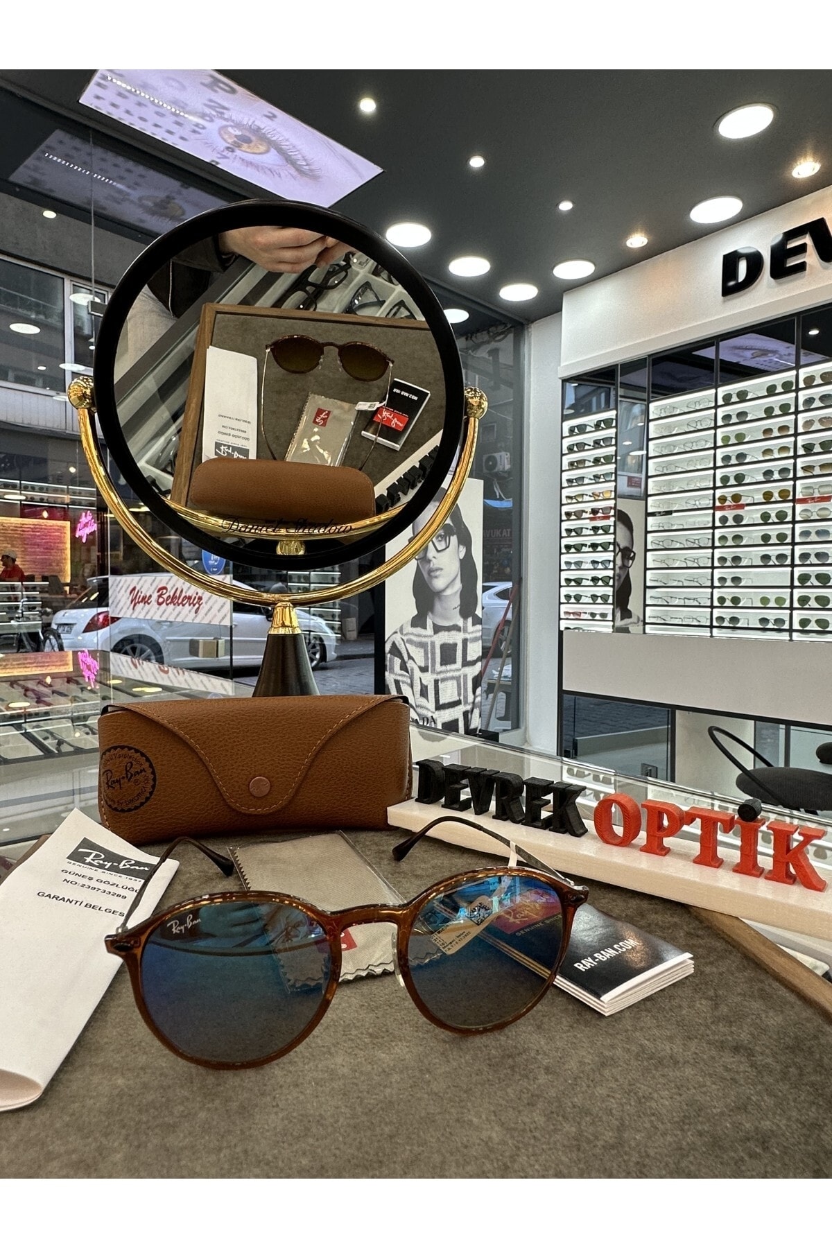 Garanti online ray ban