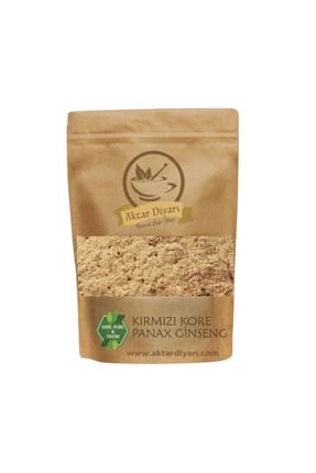 Aktar Diyarı Kırmızı Kore Ginseng Toz Panax Ginseng 100 Gr. % 100 Saf