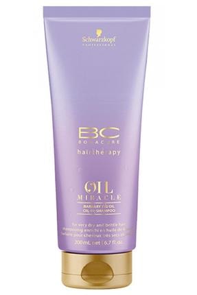 Bonacure Oil Miracle Kuru ve Zayıf Saçlar için Onarıcı Frenk İnciri Yağı Şampuanı 200 ml 4045787347210