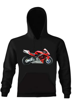 Art T-shirt HONDA MOTORCYCLE UNISEX KAPÜŞONLU SWEATHIRT - ARTRND02219M