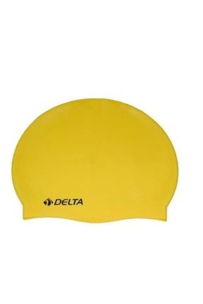 Delta Silikon Bone 10 Adet Yüzücü Havuz Deniz Bonesi (Düz Renk)