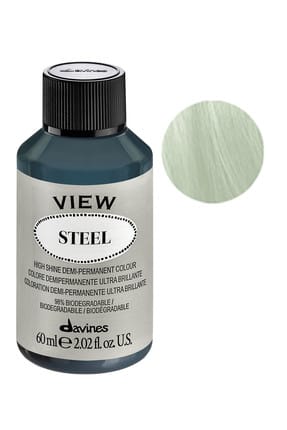Davines View Yarı Kalıcı Saç Boyası 60 ml - Steel Çelik Rengi 8004608262145 (Oksidansız)