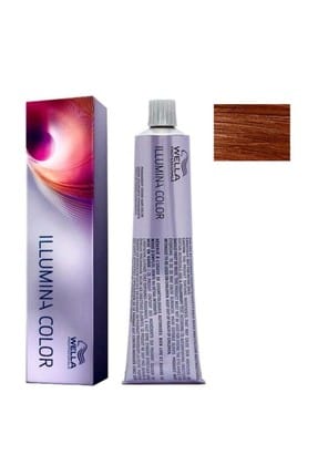 Wella İllumina 7/43 Orta Kızıl Altın Kumral Saç Boyası 60 ml 4015600237028