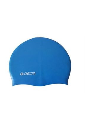 Delta Silikon Bone 10 Adet Yüzücü Havuz Deniz Bonesi (Düz Renk)